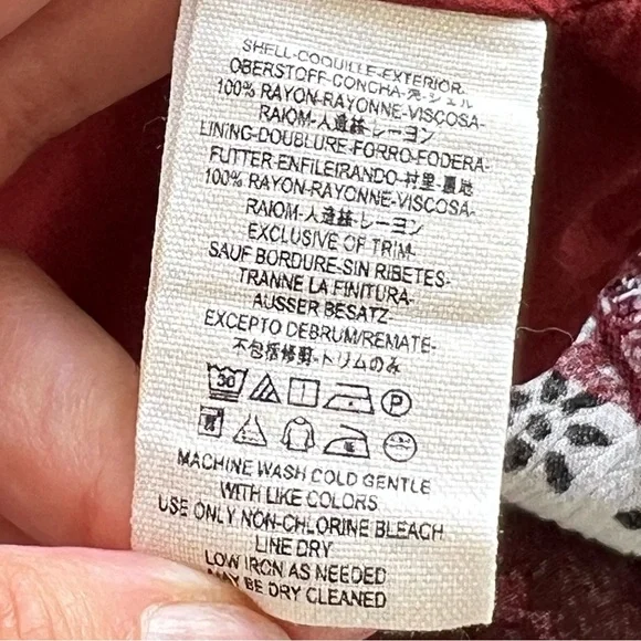 Free People Heart of Gold Brown Boho Peasant Dramatic Sleeve Short Dress Small - Picture 11 of 13